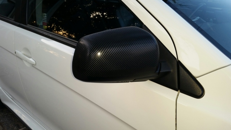 Mitsubishi lancer on sale mirror cover