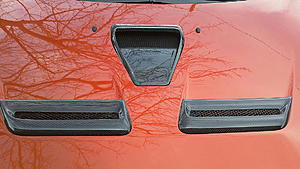 Rexpeed CF type-1 hood scoop and bonnets on a 09 Ralliart-100_0099.jpg