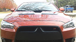 Rexpeed CF type-1 hood scoop and bonnets on a 09 Ralliart-100_0105.jpg