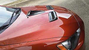 Rexpeed CF type-1 hood scoop and bonnets on a 09 Ralliart-100_0104.jpg