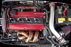 Pictures and info on Mishimoto MMRAD-EVO-01 radiator-engine-bay-.jpg