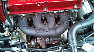 FP Cast Race Manifold for the 4G63-fp-cast-manifold-install5.jpg