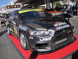 Evo's at the 2010 SEMA Show in Vegas-gray-evo-resize.jpg