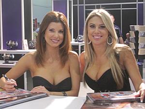 Evo's at the 2010 SEMA Show in Vegas-chicks.jpg