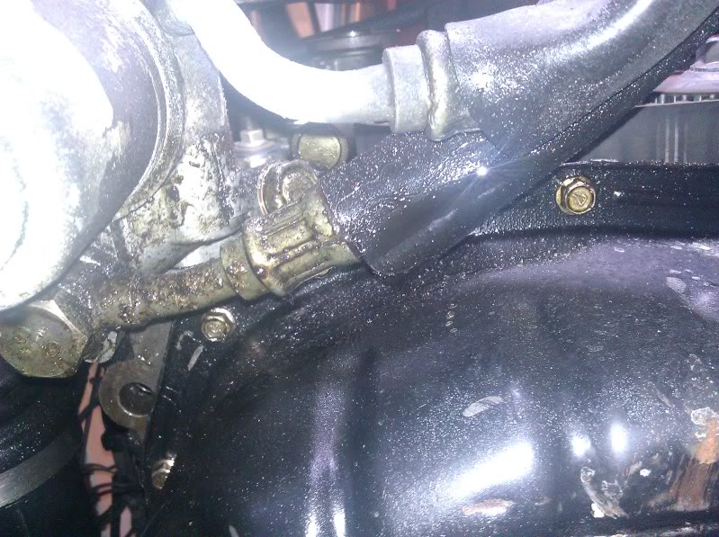 Evo 8 oil leak from lower crank area. EvolutionM Mitsubishi Lancer and Lancer Evolution