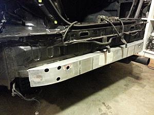 DIY aluminum rear crash beam for JDM bumper-5.jpg