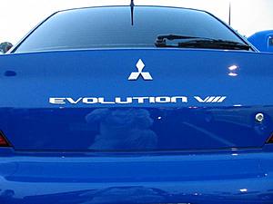 Just put on my Evolution VIII badge-evo-badge1.jpg