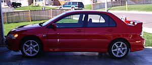 Pics of Evo With Small Spoiler/Wing [MERGED]-evo-side1.jpg