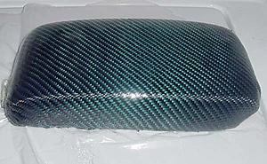Blue/Black Carbon Kevlar Interior Panels-arm-rest-complete-2.jpg