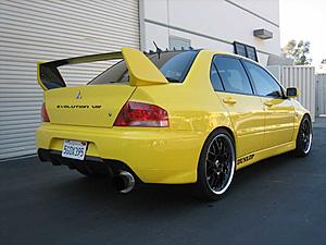 D 1st Yellow03 EVO with JDM EVO9  front/rear bump!! (10 Pics)-my_evo9.jpg