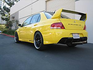 D 1st Yellow03 EVO with JDM EVO9  front/rear bump!! (10 Pics)-my_evo9999.jpg