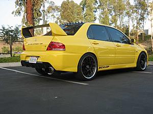 D 1st Yellow03 EVO with JDM EVO9  front/rear bump!! (10 Pics)-evo.jpg