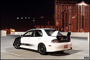 Vboy sh00t: A 9 second evo never looked so good :: white evo w/ full CF front end ::-3.jpg