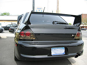 Smoked Tail Lights on a Tarmac Black Car-smokedevo.jpg