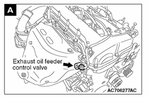 2009 mitsubishi lancer timing belt location