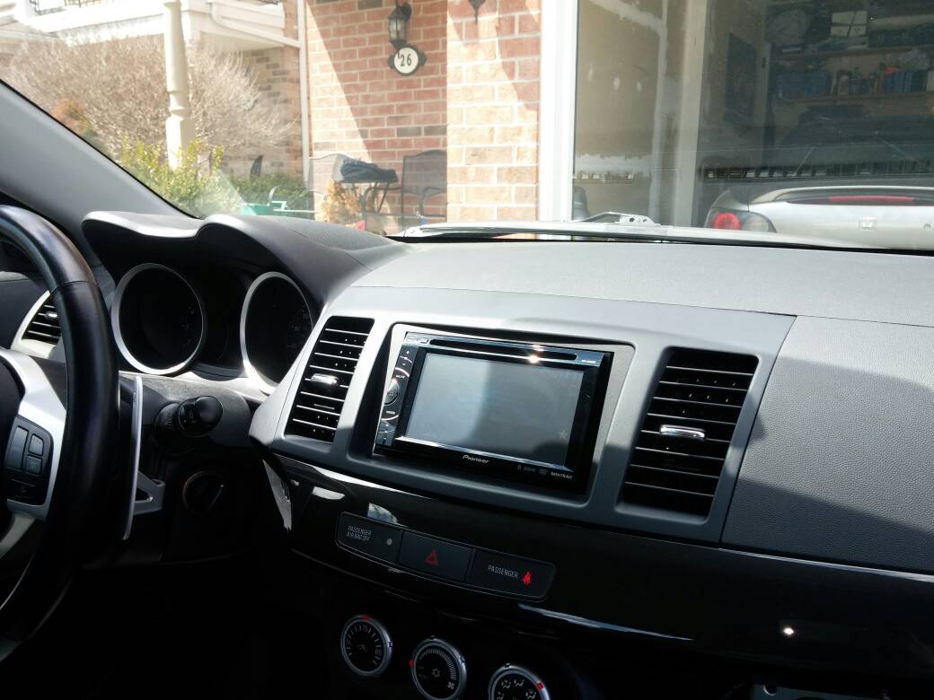 Mitsubishi lancer online dash kit