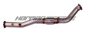 Just received my Harman Motive Turbo back exhaust!-harman-motive-downpipe.jpg