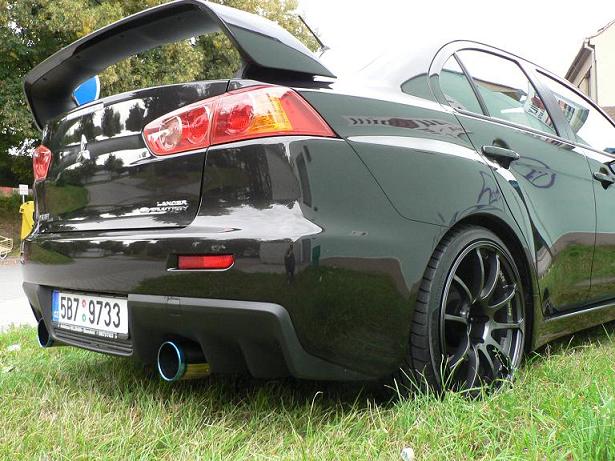 Black EVO X from Czech Republic - EvolutionM - Mitsubishi Lancer