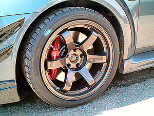 Gunmetal Rota Grid 18x9.5 on GG X-boat-002.jpg