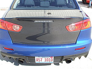 WORLD DEBUT - Do Luck Evo X Duckbill Trunk lid-dscf1427.jpg