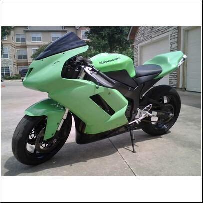 2007 Kawasaki Ninja ZX6R Trackday Race ready bike 3888