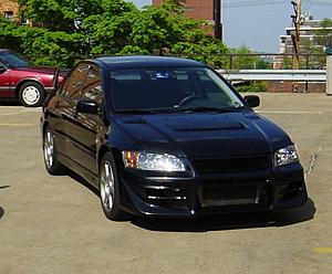 FS: Evo VII DAMD Front Bumper &amp; Evo7 Creative Sports Hood-my-evo-11.jpg