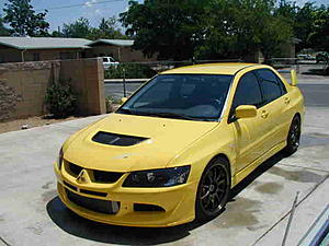 03 EVO VIII Yellow mods, ,500 ebay-front1.jpg