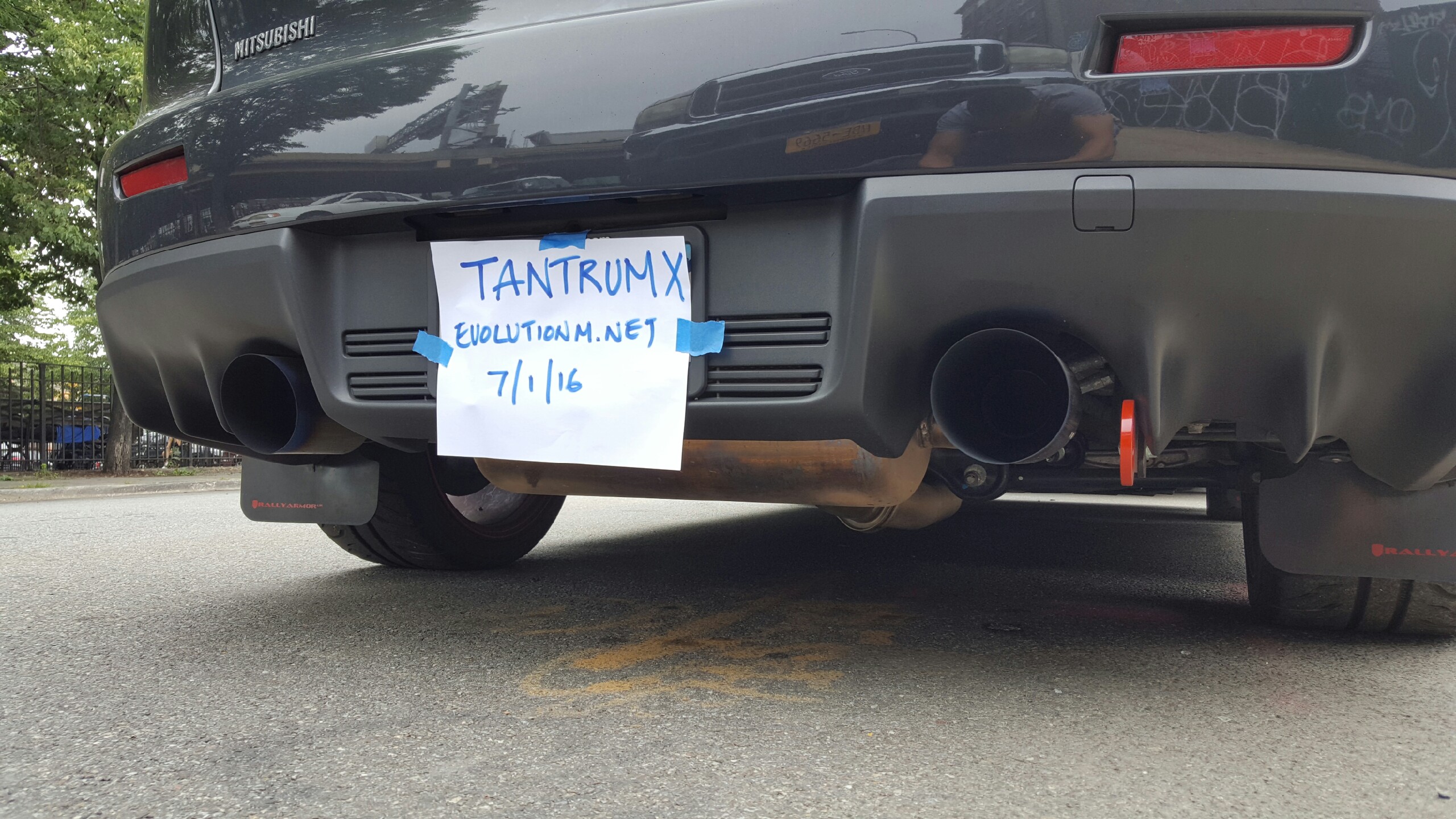 Fs Northeast Blitz Nur Spec C Ti Exhaust In Nyc Evolutionm Mitsubishi Lancer And Lancer Evolution Community