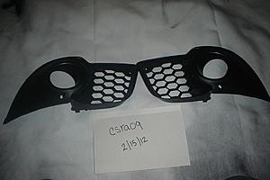 FS:OEM parts-RA lower grille-L&amp;R outer fog grille-steering column cover-TB Trunk lid-fog-light-covers.jpg