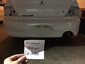 NY: EVO IX WW USDM Rear Bumper/ Rexpeed Carbon Exhaust Shield-img_3833.jpg