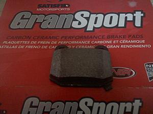 Sold the Evo heres whats left-gransport-rear-pads.jpg