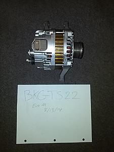 Used Evo X Parts Alternator AC Compressor Power Steering Pump-cam00472.jpg