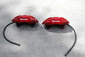 FS: FL OEM Brembo Calipers, Front Only.  MINT.  Factory Paint, bright red.-dsc_0072.jpg