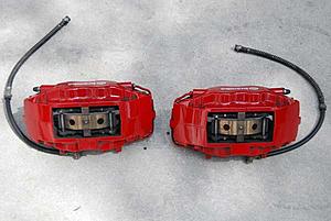 FS: FL OEM Brembo Calipers, Front Only.  MINT.  Factory Paint, bright red.-dsc_0073.jpg