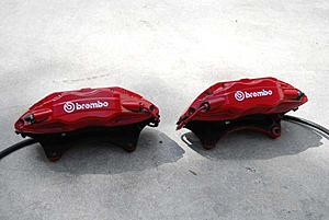 FS: FL OEM Brembo Calipers, Front Only.  MINT.  Factory Paint, bright red.-dsc_0074.jpg