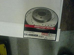 Stoptech Front slotted rotors, brand new in the box 0-dsc00145.jpg