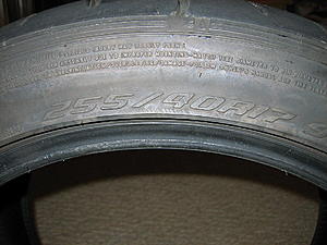 AZENIS rt-615 255/40/17 90% left 2 tires-picture-086.jpg