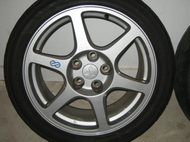 NJ:FS stock 8 wheels with 245-40-17 Advan ado7 - EvolutionM