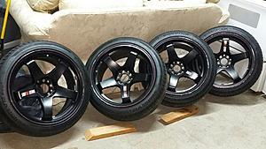 NJ: 18x9.5 wheels with almost new Hankook V12's-image1.jpeg