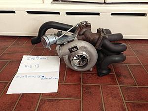 F/S like new FP Black turbo MAP o2 housing and JMF exhaust manifold-image.jpg