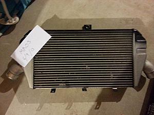 Stock intercooler and piping, Stock downpipe, Injen Piping and intake, Stock Airbox-20130610_192947.jpg