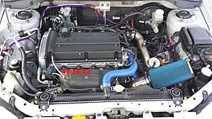 Brand New Evo 4/5/6 1 1/2 Aluminum Radiator &amp; OEM Evo 8 Rad w/fan, Hoses, ix OIL TUBE-evom.jpg