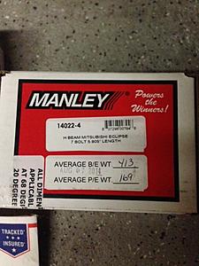 BNIB WISECO 1400 hd piston manley turbo tuff rods-p9.jpg