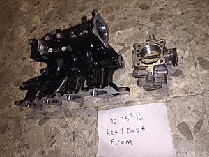 Port &amp; polished evo intake manifold-1.jpg