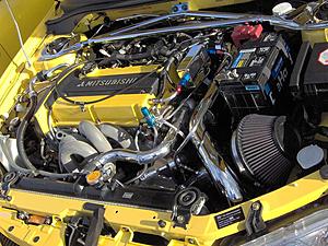 Sun, Nov 22nd,El Cajon Mitsu meet-yellow-evo-motor.jpg